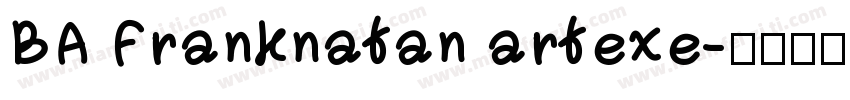BA Franknatan artexe字体转换